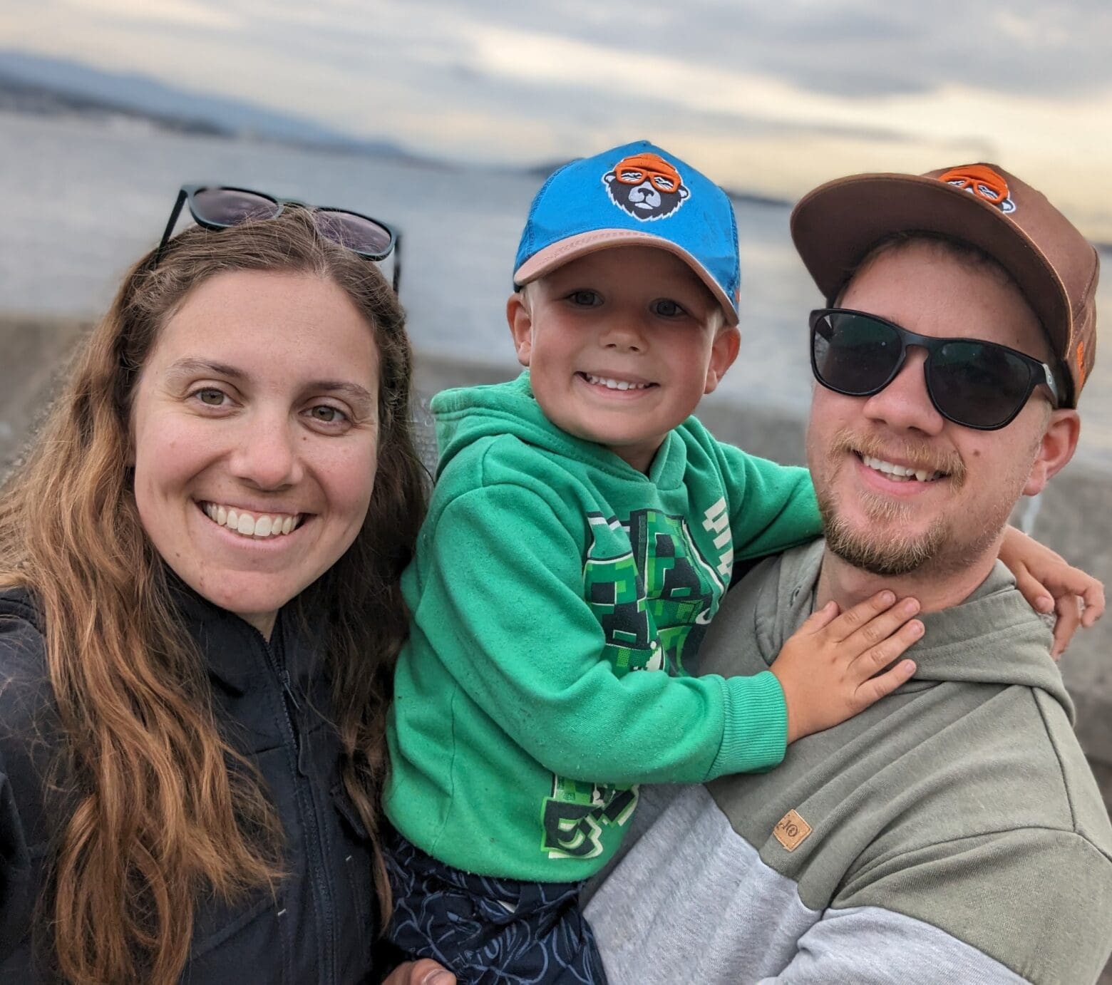 Courtney Rigel and her family enjoy their time outdoors.