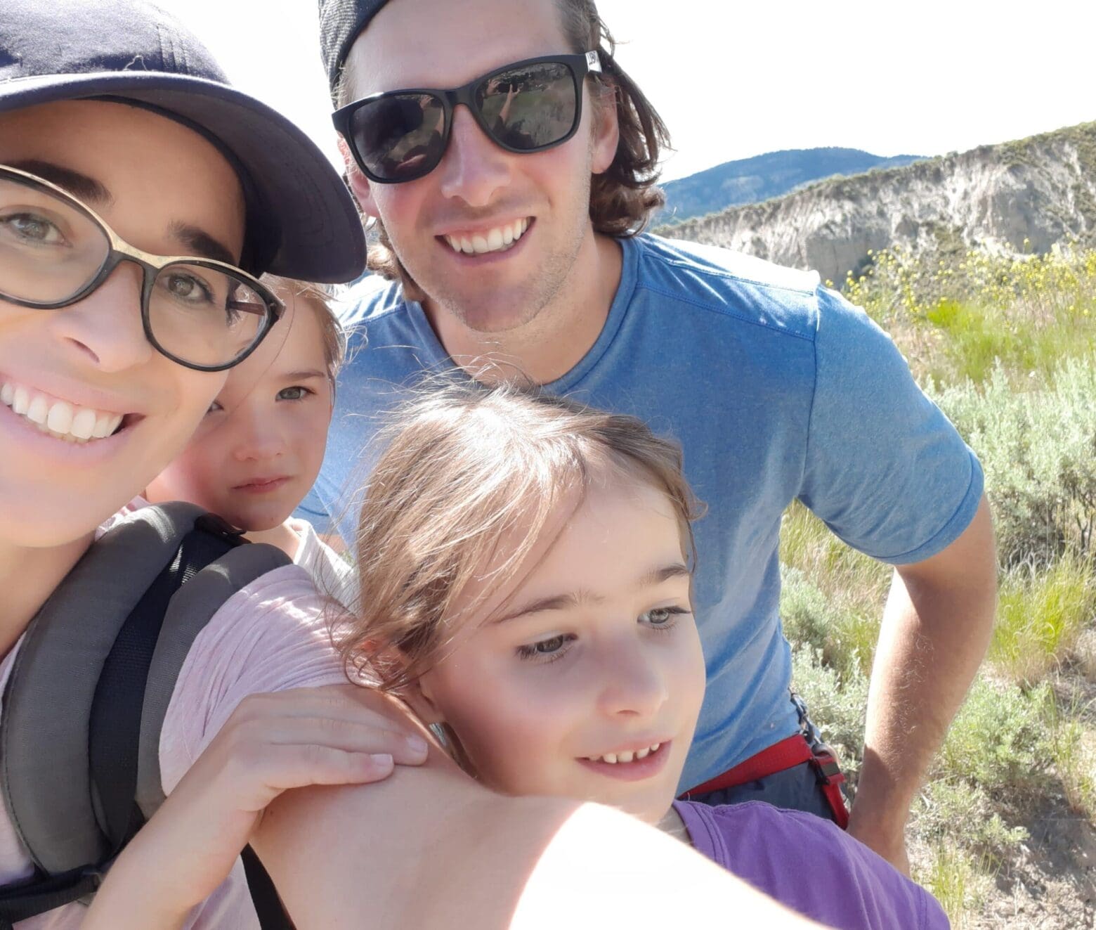 Yalena Bradford, Cardio Tech Grad with her family.