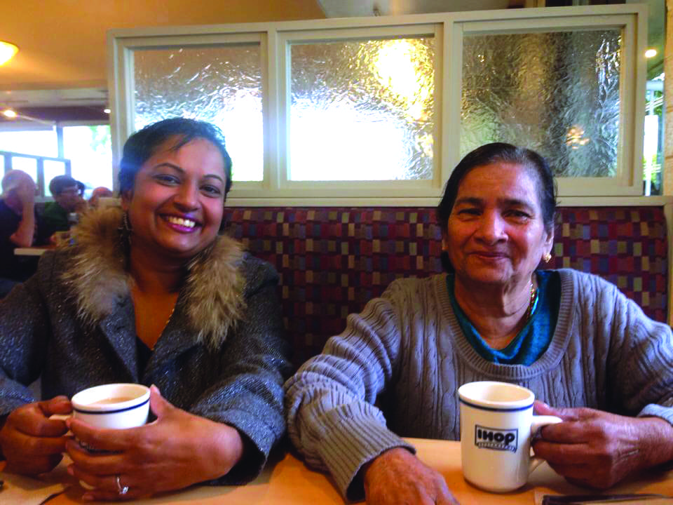 Bimal Naidu loves spending time with her mother-in-law.