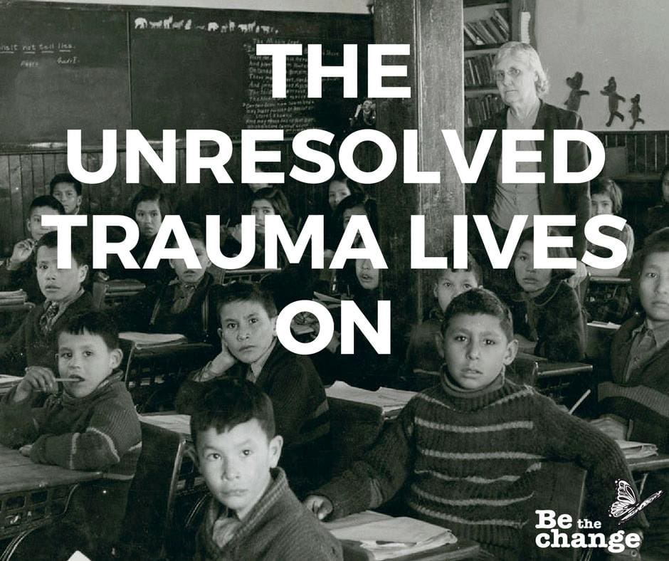 First Nation People: The unresolved trauma lives on. Banner for Stenberg’s Conference on Resistance, Resilience and Recovery.