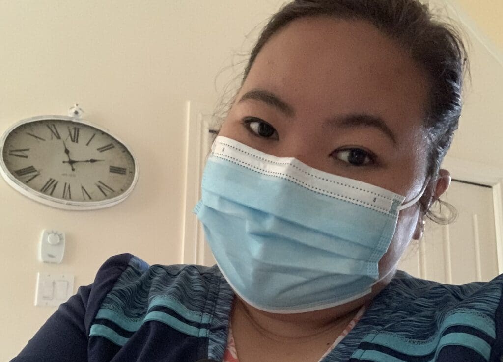 Ruth Carla Aqui as a Health Care Assistant at Comfort Keepers.