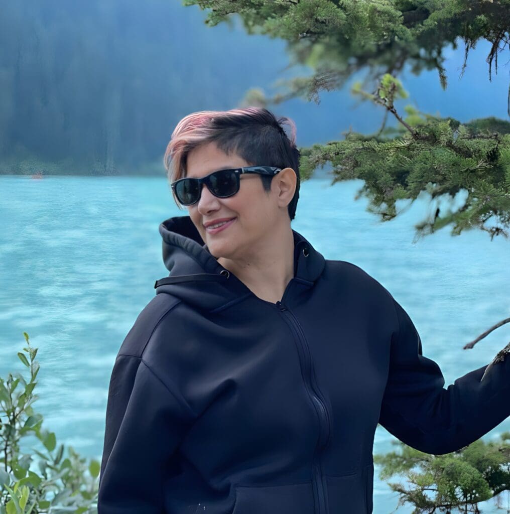 Mahboobeh Eslamisamani loves her new home and life in British Columbia.