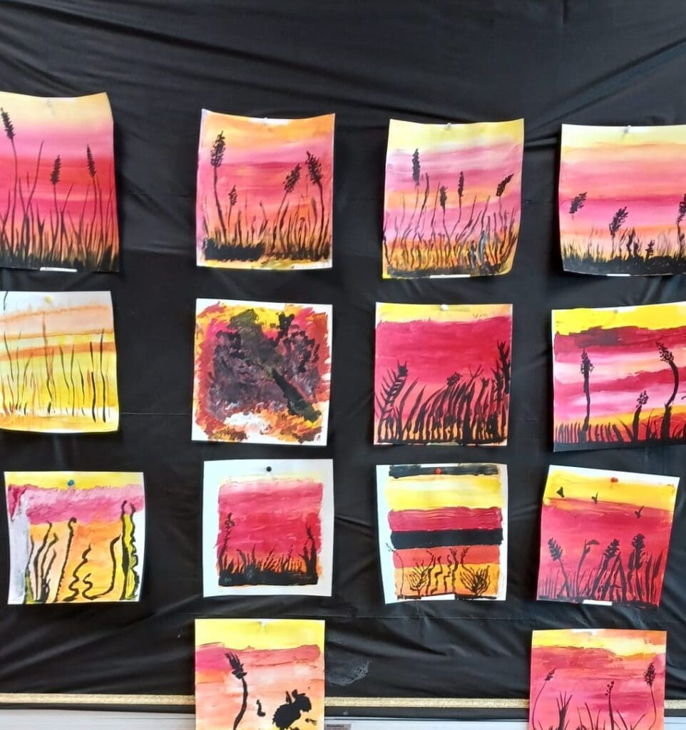 Serena Michajluk credits leading Paint Nites to her growth in confidence. 