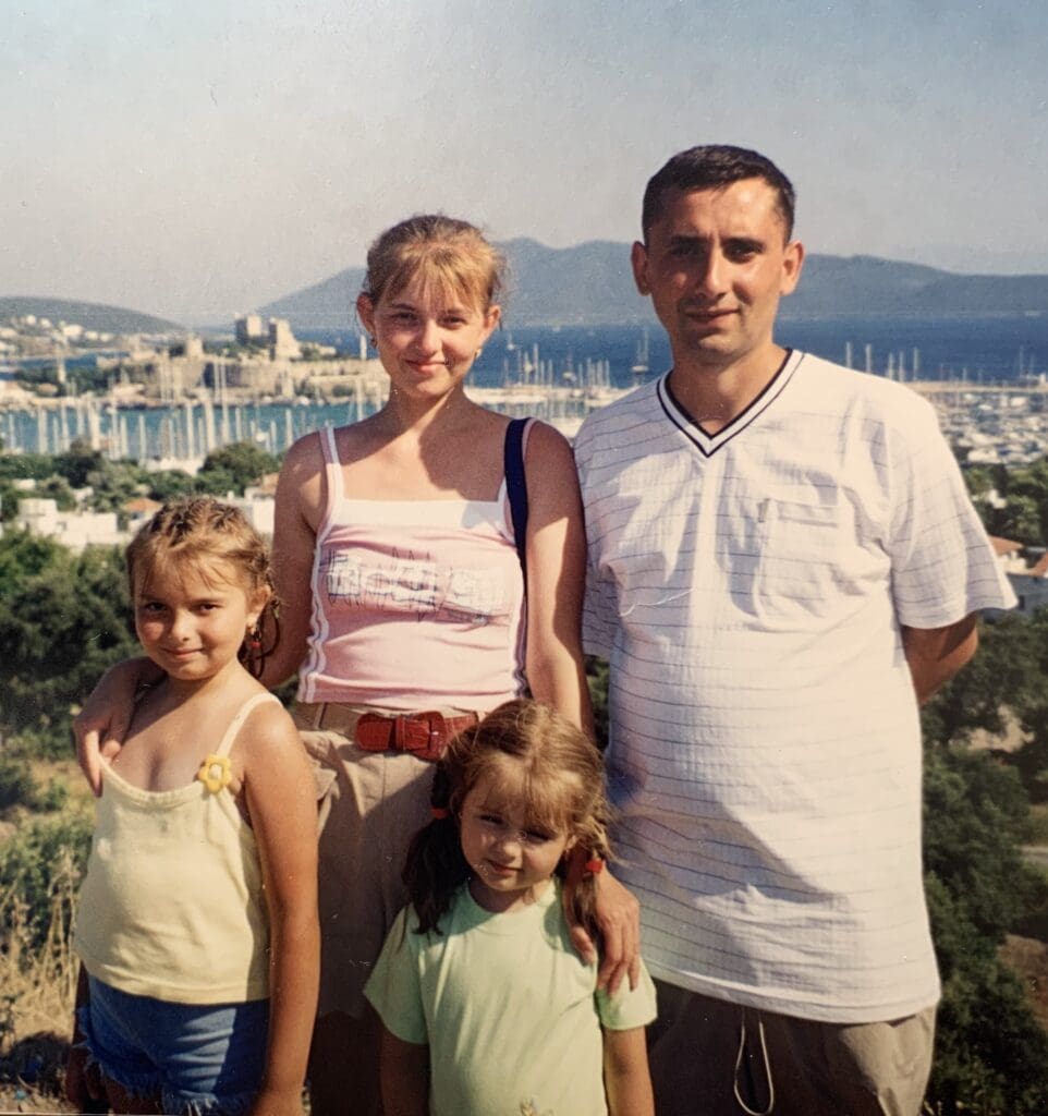 Life was good in Ukraine.