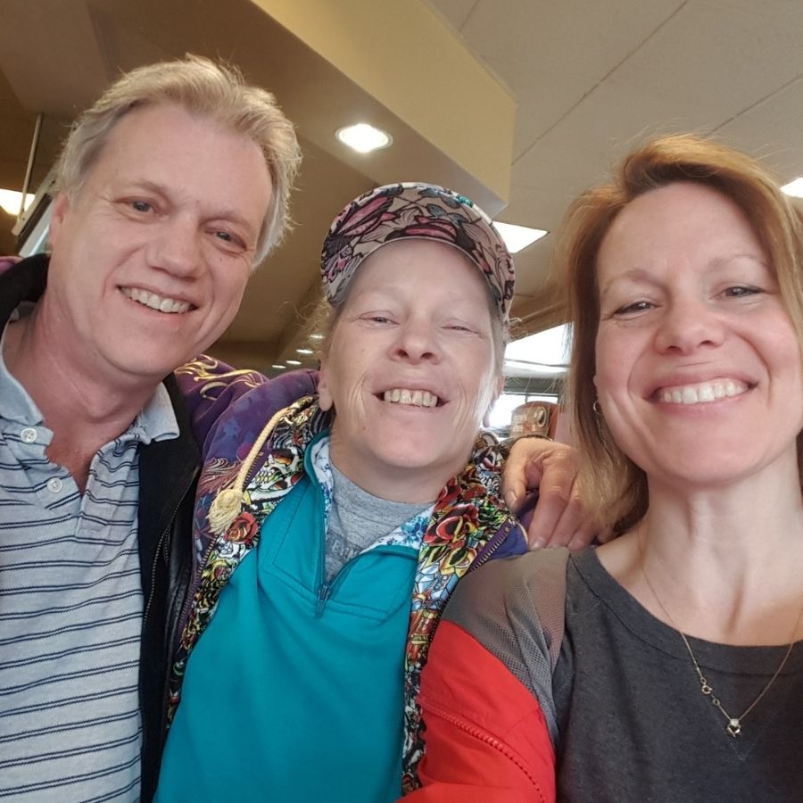 Anne with her older brother Eric, and her sister Margaret.