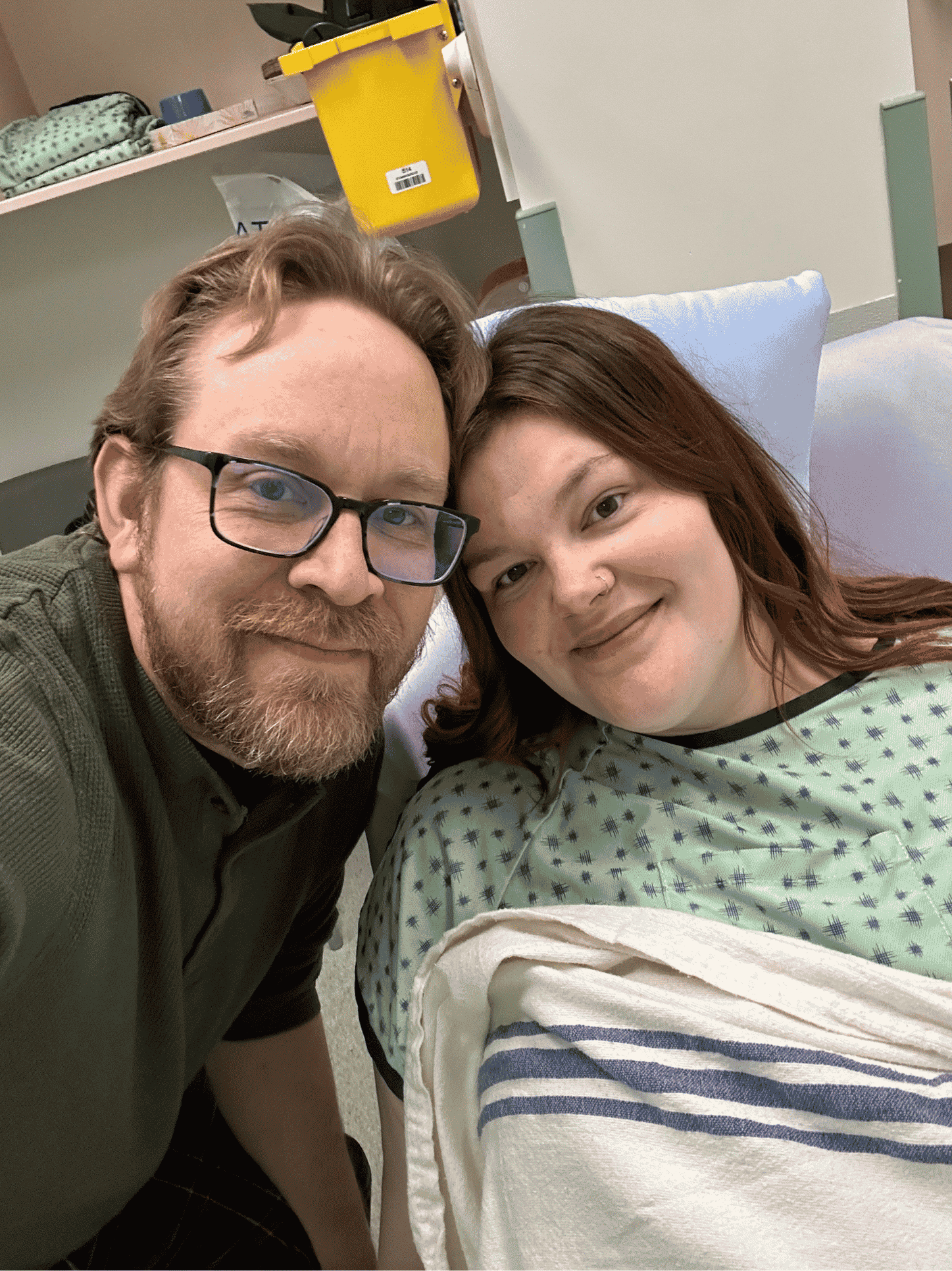 Tim and his partner, Stephanie